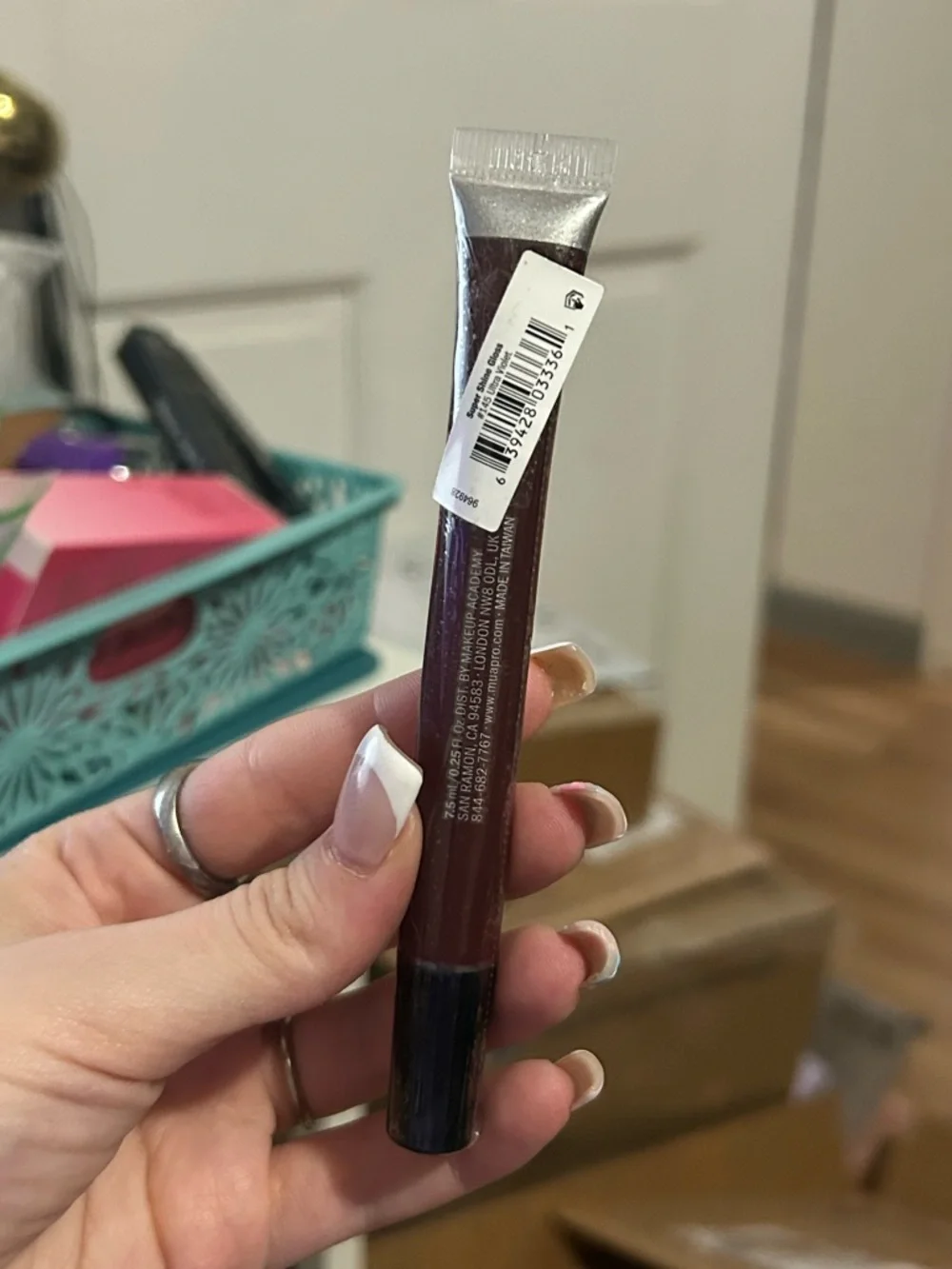 MUA Makeup Academy Super Shine Lip Gloss Ultra Violet Rare